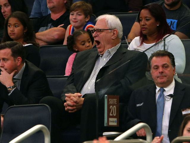 Report: Knicks' coaching search on hold with Jackson on vacation