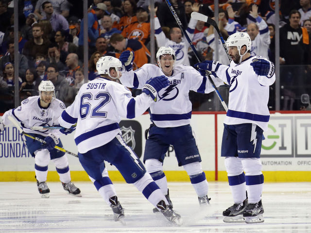 Watch: Garrison blasts OT winner to put Islanders on brink of elimination
