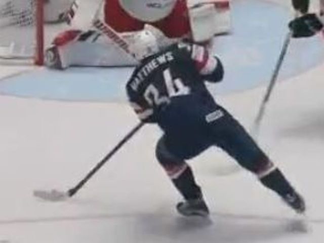 Auston Matthews roofs his 1st of World Championship