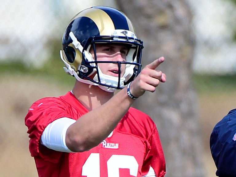 Goff impresses at Rams rookie minicamp