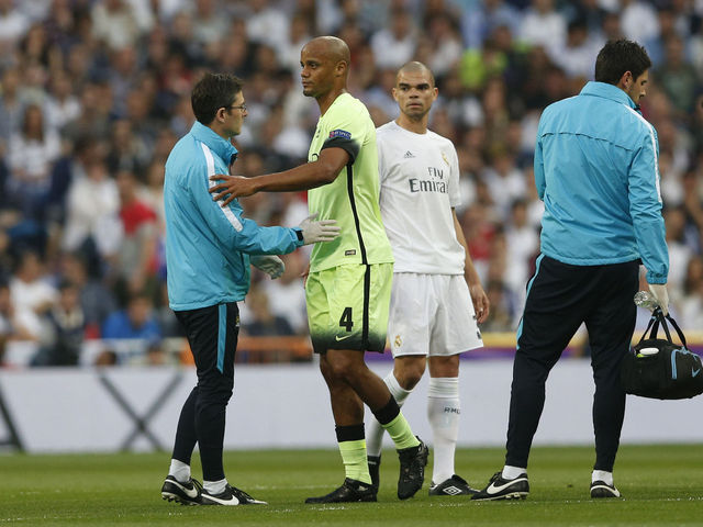 Kompany out 4 months after surgery, says Belgium doctor