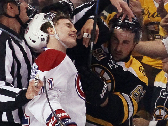 Gallagher, Marchand enjoying being teammates at worlds