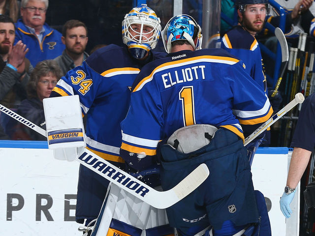 Blues' Allen to start Game 4