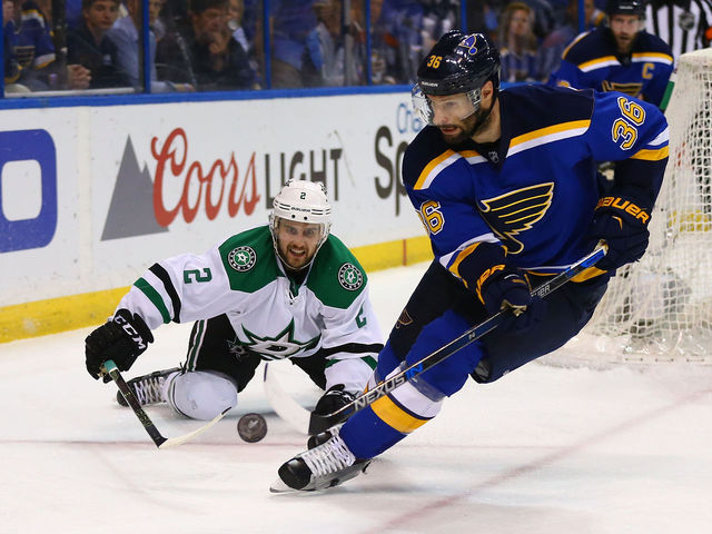 Blues' Brouwer to play in record 8th straight Game 7
