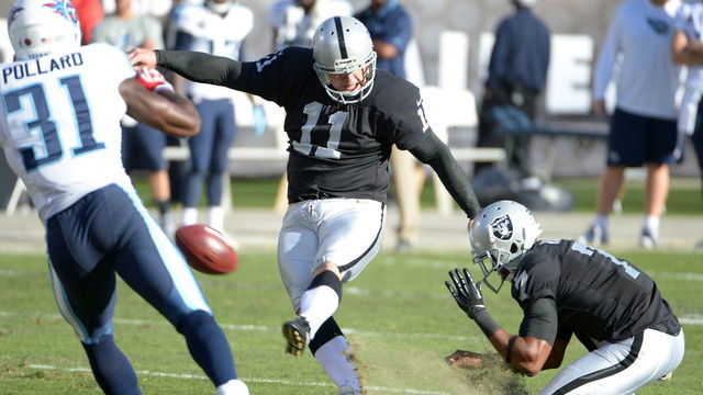 Raiders salute Janikowski as 18-year run ends