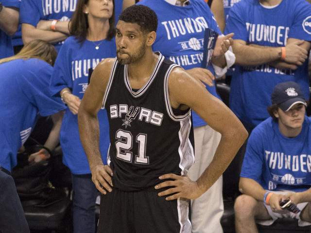Report: Duncan exercises 2016-17 option, still unsure if he'll play
