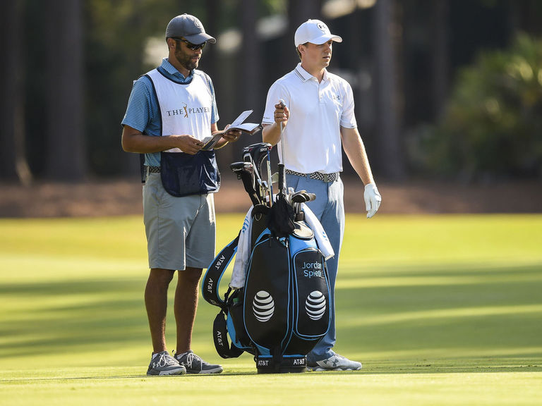Watch Spieth to caddie, 'What were we thinking, dude?'