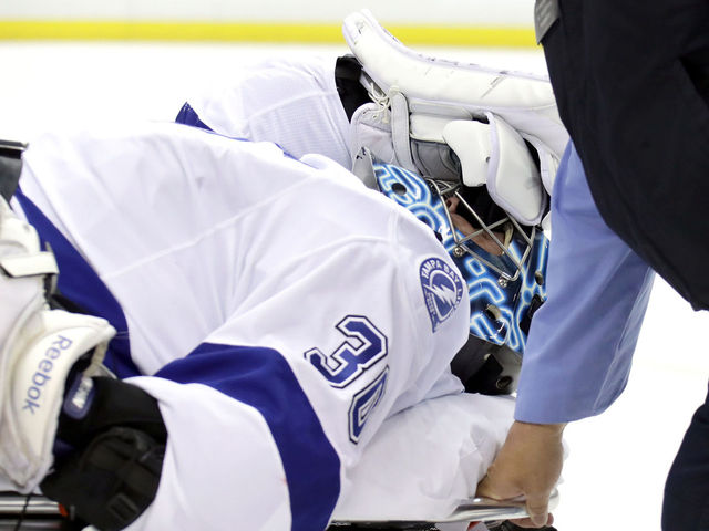 Bishop day to day after being stretchered off in Game 1