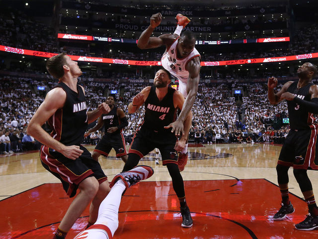 Watch: McRoberts gets flagrant for vicious hack on Biyombo