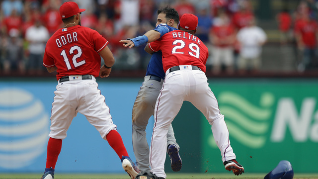 Photographer suing memorabilia store for selling Odor-Bautista punch picture