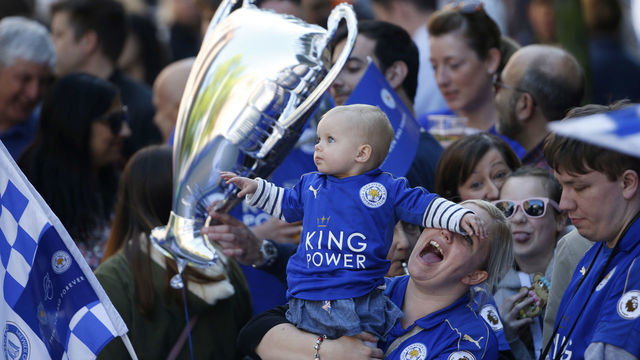 10 photos of Leicester fans' euphoria over unfathomable title