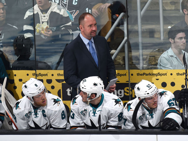 DeBoer: Sharks showed they're as deep up front as Blues