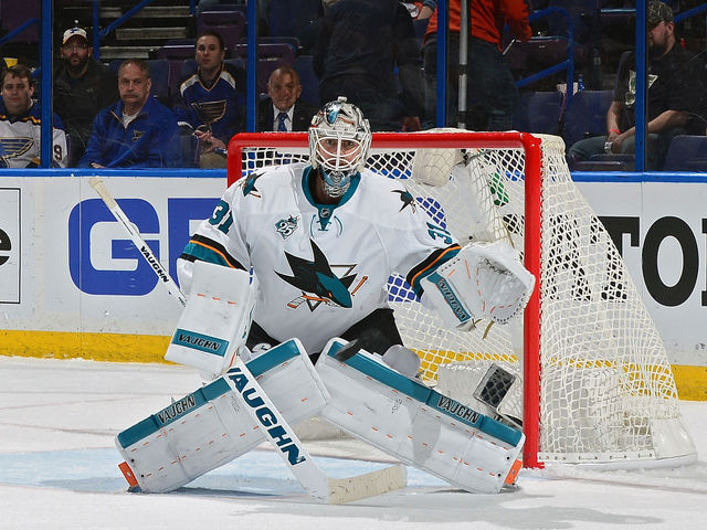 Martin Jones shining brightest after playoff losses