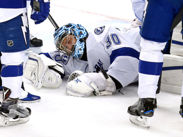 Ben Bishop won't play in Game 3