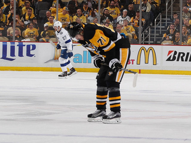 Evgeni Malkin entered Game 3 on career-high 6-game scoring drought