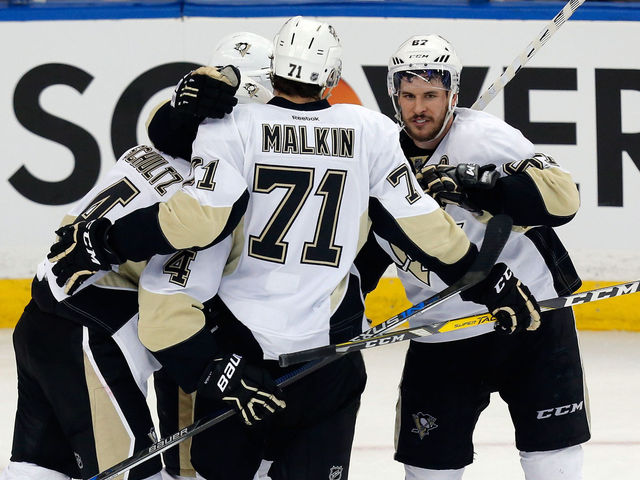 Watch: Malkin outwaits Lightning for 1st goal in 9 games