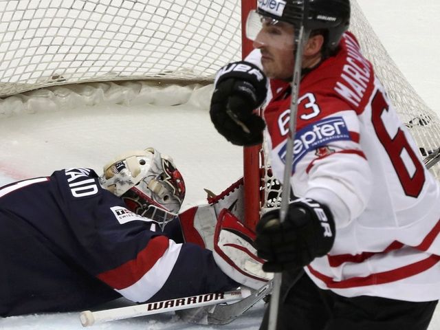 Watch: Marchand employs Ceci to carve USA defense