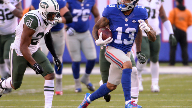 Beckham worked out with Cris Carter while skipping Giants OTAs