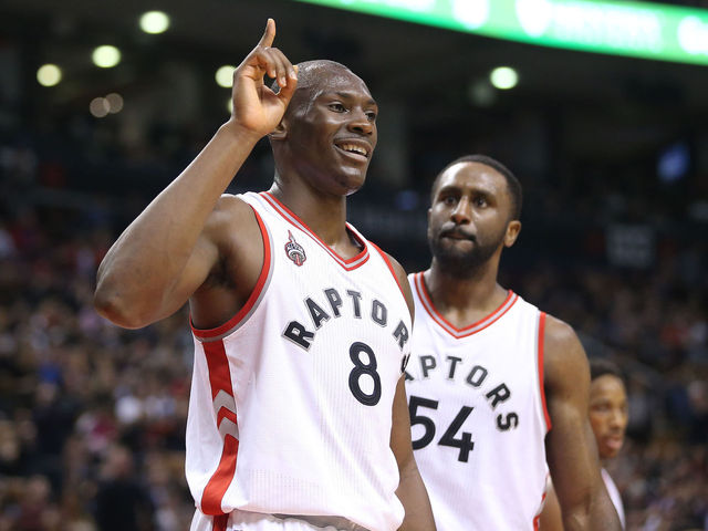 Mutombo gave Biyombo permission to use his finger wag
