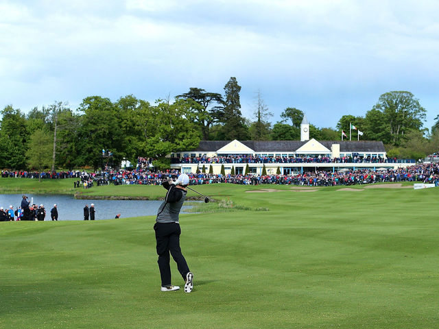Watch: McIlroy's incredible 250-yard approach at No. 18 clinches victory