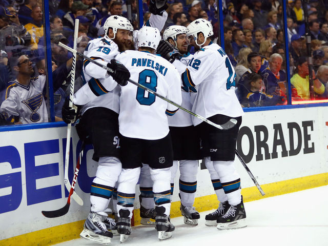 Watch: Pavelski reclaims goal-scoring lead with nifty tip