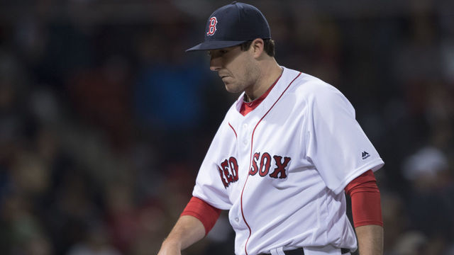 Red Sox lose Carson Smith to season-ending injury caused by throwing his glove