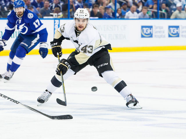 Penguins' Sheary expected to replace Bennett in Game 6 lineup
