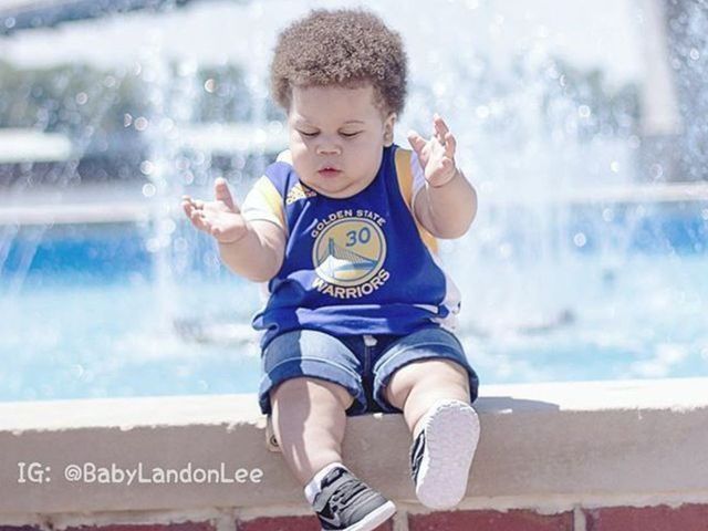 Adorable baby 'Stuff Curry' looks just like Steph Curry
