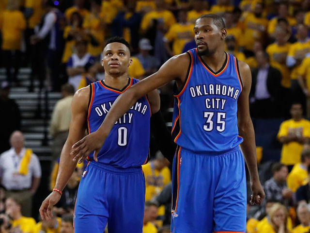 Durant called Thunder GM before announcement
