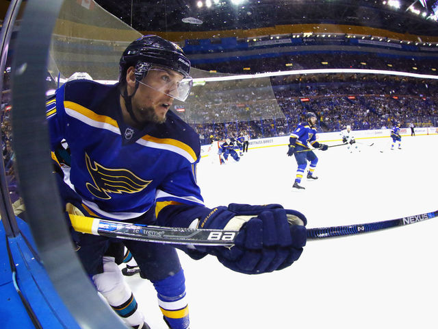 Blues' Upshall to return for Game 6