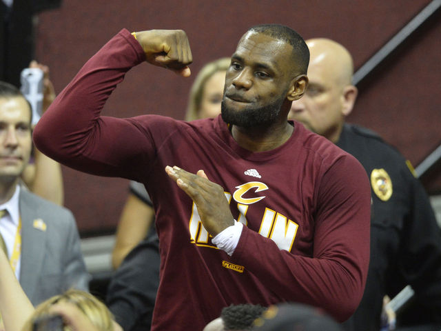 LeBron feels 'a sense of calmness' ahead of Game 5