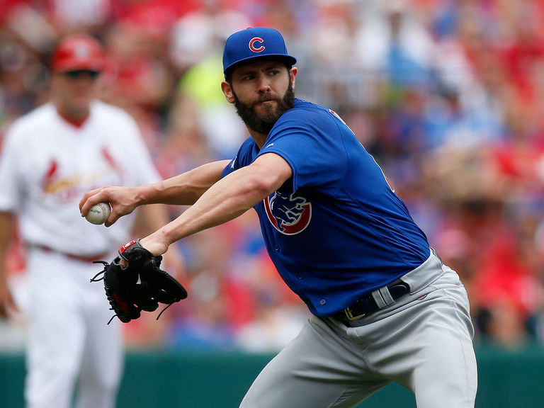 Cubs' winning streak with Arrieta on hill ties MLB record