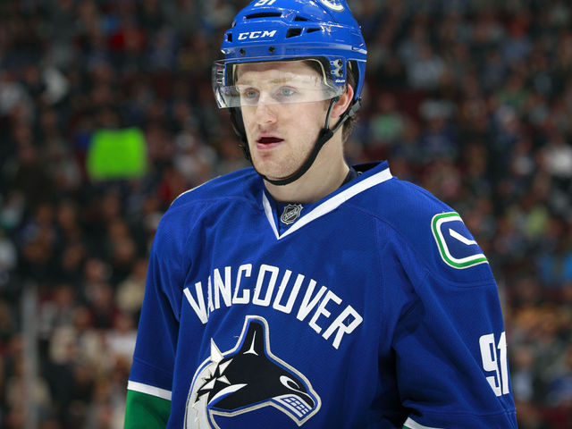 Who fills the void left by Huberdeau, Bjugstad?