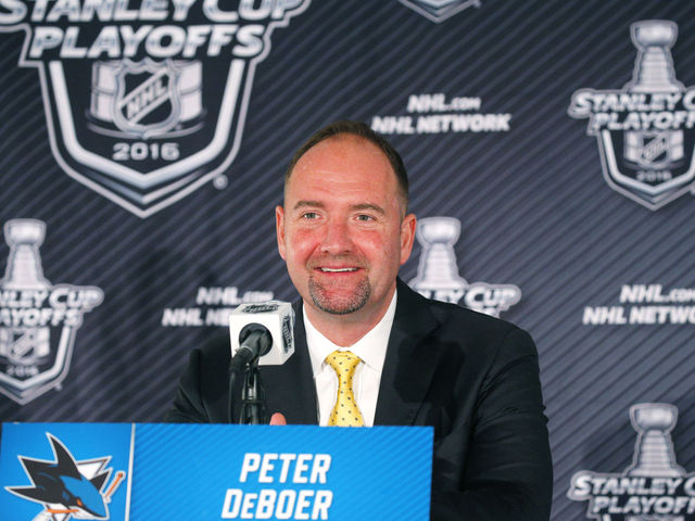 DeBoer has Sharks in Cup Final after missing playoffs, but isn't satisfied