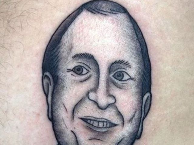 Buttman? Fan gets Bettman tattoo on rear