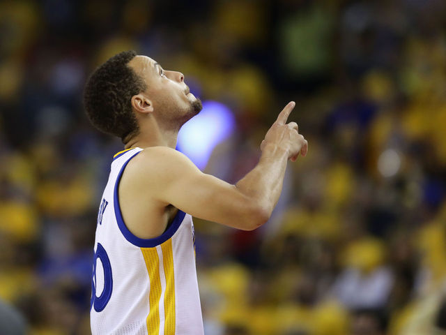 Watch: Curry picks Durant's pocket, exclaims 'we're not going home'