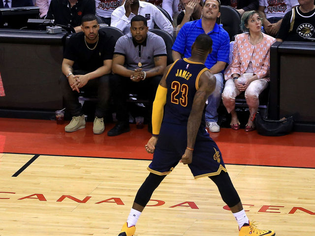 James, Drake appear to make peace after Cavs' win