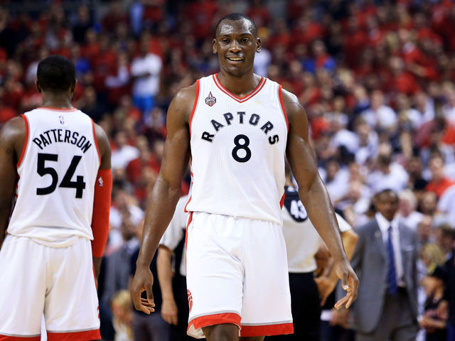 Biyombo would like to be back with Raptors: 'I love it here'