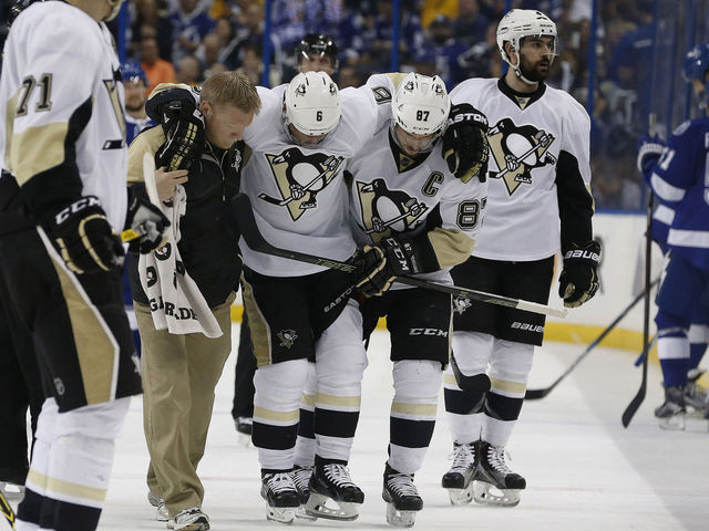 Penguins' Daley out 4-8 weeks, won't rule himself out of Cup Final