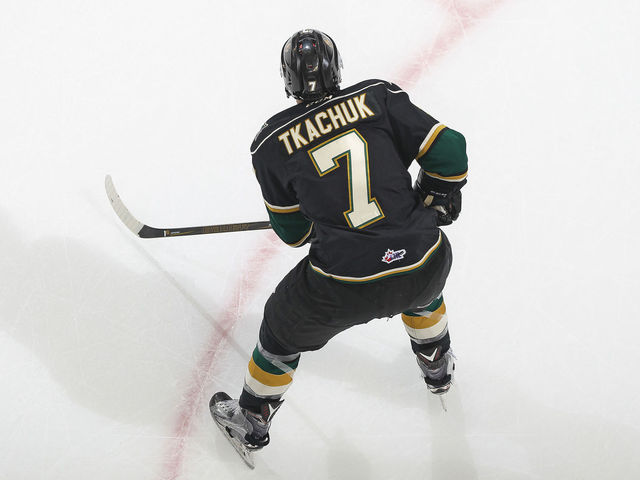 Watch: Keith, Matthew Tkachuk embrace after Memorial Cup winner