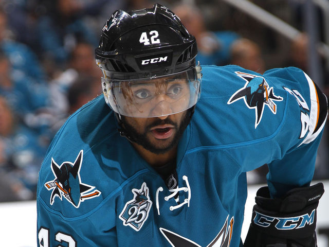 Sharks' Ward finds himself busy for Game 7 of Thunder-Warriors