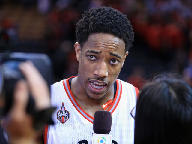 DeRozan admits his low SI ranking has fueled early scoring binge