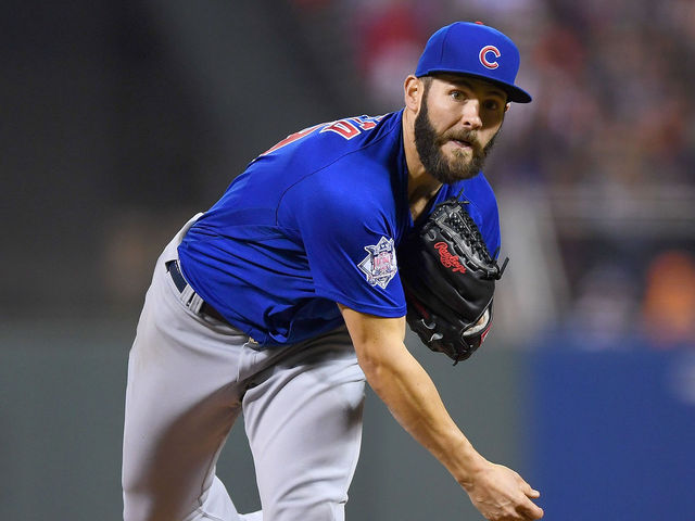 Arrieta loses bet on CWS, to gain tattoo