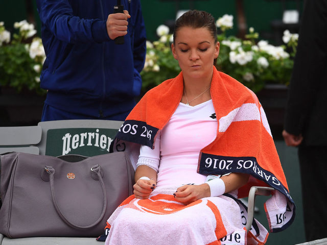 Radwanska 'pissed' she had to play in rain