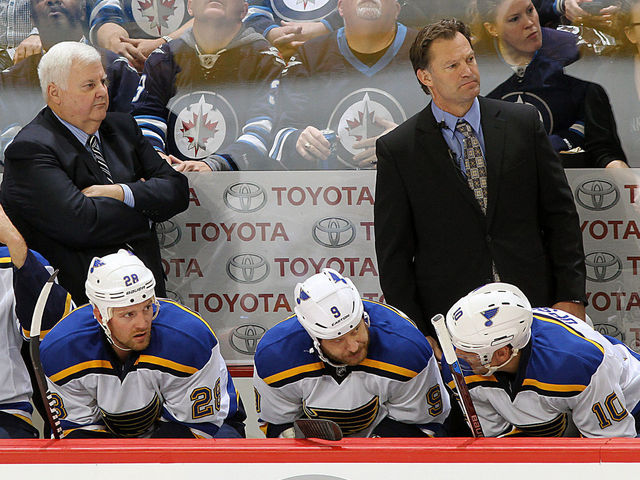 Report: Kirk Muller informs Blues he will not return as assistant coach