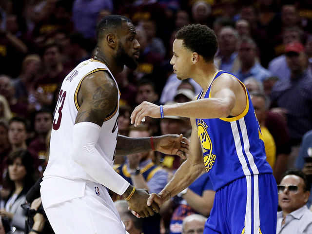 LeBron: 'Steph was definitely the MVP of our league'