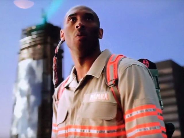 Kobe stars in 'Ghostbusters' commercial