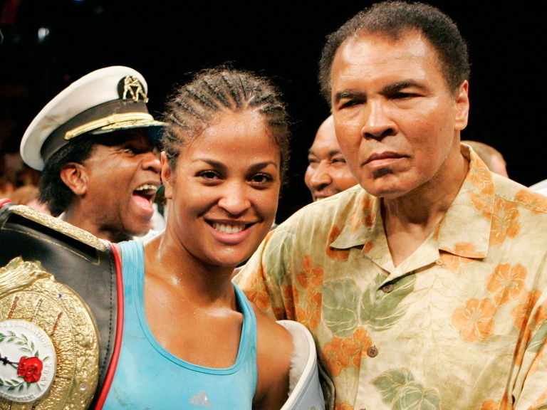 Laila Ali thanks people sending well wishes to her father with ...