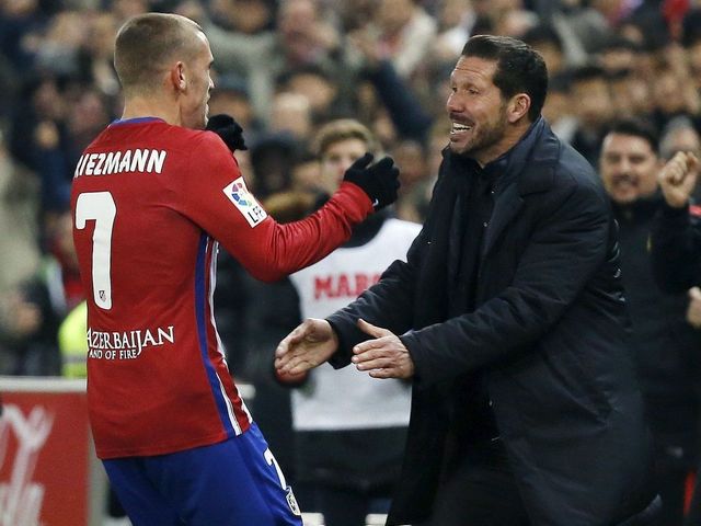 Griezmann 'nearly 100 percent sure' Simeone won't leave Atletico