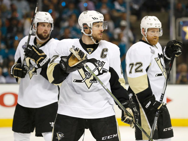 Penguins hold on in Game 4, within win of capturing Stanley Cup